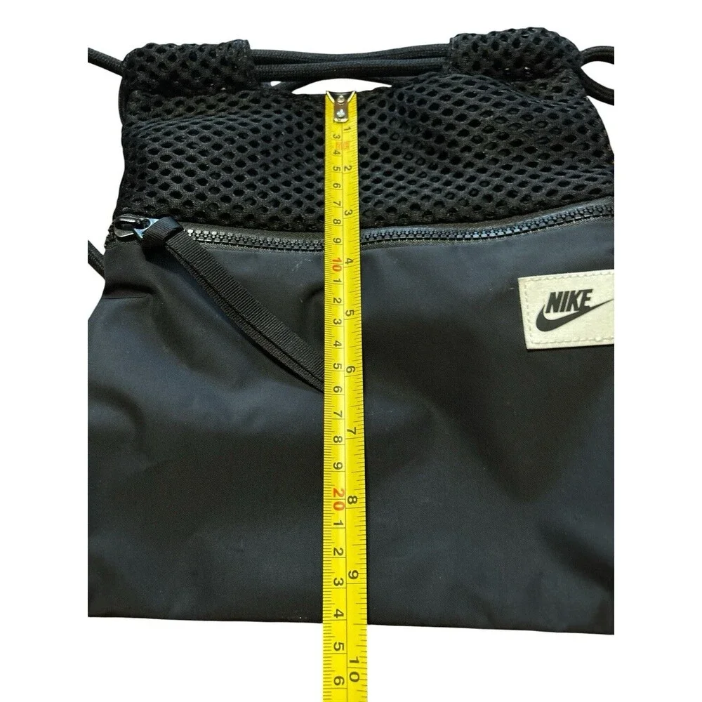 Nike Air Extra-Small Gym Sack Drawstring Bag Backpack Black